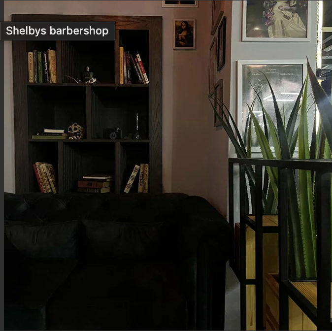 Зона відпочинку Shelby's Barber Family